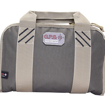 GPS Bags 1308PCRK Double Pistol and Rifle Case Green Nylon Visual ID Storage System