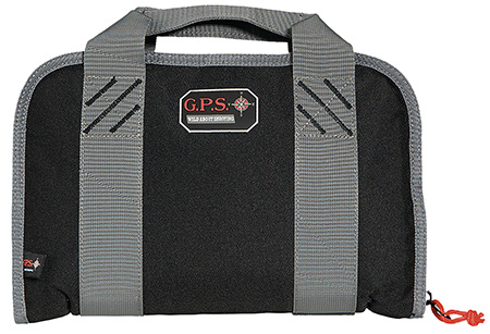 Bulldog Cases Double Pistol Carry Case Black - GPS Bags 1107PCCB
