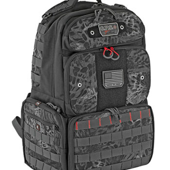 GPS Bags T1913BPP Tactical Backpack PRYM1 Blackout 1000D Polyester 4 Handguns