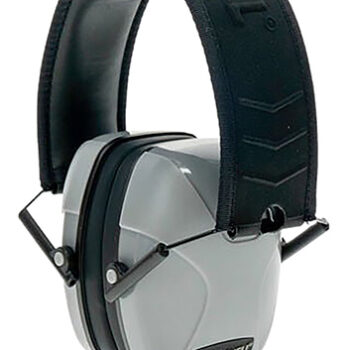 Caldwell 1103305 Low-Profile 24dB Noise Reduction Earmuffs for Adults Gray/Black
