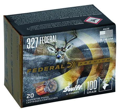 Federal Premium .327 Federal Mag 100gr Swift A-Frame Revolver Ammunition 20 Rounds 3 Federal Premium .327 Federal Mag 100gr Swift A-Frame Revolver Ammunition 20 Rounds