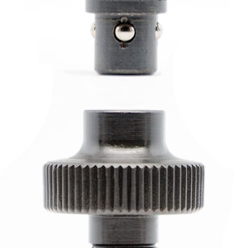 Mossberg 500 12 Gauge Shotgun Magazine Cap Extension GrovTec GTSW308 1" Push Button Black Oxide Steel