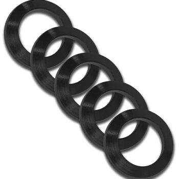 GrovTec US Inc GTHM319 Crush Washer .223 Remington for AR-15/M4 Black Nitride Steel 1/2"-28 TPI 5 Pack