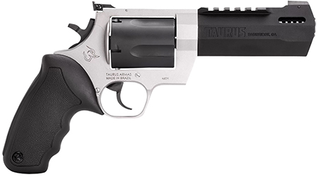 Taurus Raging Hunter 460 S&W Mag Revolver 5-Shot 5.12" Barrel Matte Black Oxide Finish Matte Stainless Steel Frame Black Rubber Grip