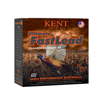 Kent Cartridge 12 Gauge 2.75" 1 1/4oz 7.5 Shot Ultimate Fast Lead Shotgun Shells 25 Rounds