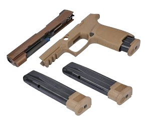 Sig Sauer 8900267 P320 M17 X-Change Kit 9mm Luger Coyote Tan