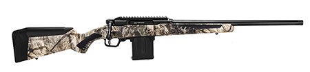 Savage Arms Impulse Predator 6.5 Creedmoor Bolt-Action Rifle - Matte Black 20" Threaded Barrel Mossy Oak Terra Gila Fixed AccuStock AccuFit System Detachable Box Magazine