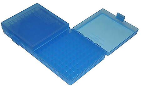 MTM P2004524 200 Series Multi-Handgun Clear Blue Polypropylene Case 200 Rounds Capacity