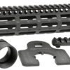 Midwest Industries MIG4M13375 Tactical G4M Handguard AR-15 Black Hardcoat Anodized Black 13.3" 6061-T6 Aluminum M-LOK 2 133745