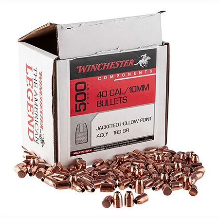 Winchester Centerfire Handgun .40 S&W 180gr Jacketed Hollow Point 500 Rounds