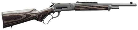 Chiappa 1886 Wildlands Takedown Lever-Action Rifle .45-70 Govt 4+1 18.5" Threaded Barrel Steel Cerakote Dark Gray Laminate Stock