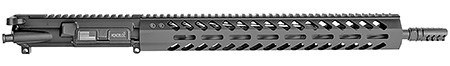 HM Defense 16MBUP556L MonoBloc Upper  223 Remk, 5.56x45mm NATO 16" Black Cerakote Barrel 7075-T6 Aluminum Black Anodized Receiver, 15" M-LOK Free-Float Handguard with Long Rail for AR-15