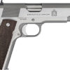 Springfield Armory 1911 Mil-Spec "Defend Your Legacy" .45 ACP, 5" Stainless Steel Match Grade Barrel, 7+1 Capacity, Stainless Serrated Slide, Beavertail Frame, Checkered Wood Grip 1 134328