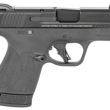 Smith & Wesson M&P Shield Plus Micro-Compact 9mm Luger, 10+1/13+1, 3.10" Black Armornite Stainless Steel Barrel & Serrated Slide, Matte Black Polymer Frame, Thumb Safety