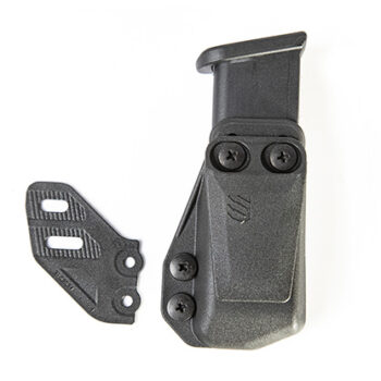 Smith & Wesson M&P 9mm Stache IWB Mag Carrier Single Stack Polymer Belt Clip Holster 1.5" Belt Ambidextrous