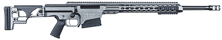 Barrett MRAD 6.5 Creedmoor Bolt-Action Rifle 24" Barrel 10+1 Capacity Tungsten Gray Cerakote Finish Adjustable Comb Stock Polymer Grip Right-Handed