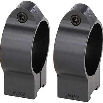 Talley 30CZRH Rimfire Rings  Black CZ 452 European/455/457/512/513 30mm High 0 MOA