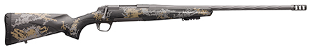 Browning X-Bolt Mountain Pro 28 Nosler Bolt-Action Rifle 3+1 26" Fluted Barrel Tungsten Gray Cerakote Accents Carbon Fiber Stock Right Hand