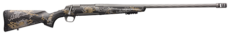 Browning X-Bolt Mountain Pro Long Range 6.8 Western Bolt-Action Rifle 26" Fluted Barrel Tungsten Gray Cerakote Accents Carbon Fiber Stock