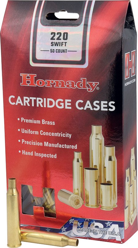 Hornady 8615 Unprimed Cases Cartridge 220 Swift Rifle Brass 3 Hornady 8615 Unprimed Cases Cartridge 220 Swift Rifle Brass