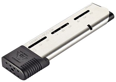 Wilson Combat 1911 Elite Tactical Stainless Steel 10-Round 45 ACP Extended Magazine