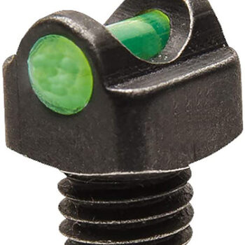 TruGlo StarBrite Deluxe Fiber Optic Bead Front Sight for 5-40" Threaded Barrels Black | Green