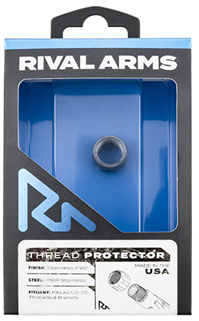 Rival Arms RARA300001D 9mm Luger 416R Stainless Steel Thread Protector PVD Coating 1/2"-28 Thread Pitch