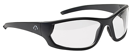 Walker's IKON Carbine Adult Ballistic Safety Glasses Matte Black Frame Clear Lens
