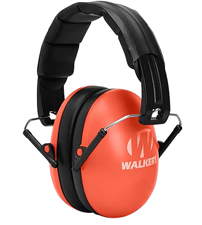 Walker's Youth Passive Earmuff 23dB Over-Head Coral/Black Polymer 3 Walker's Youth Passive Earmuff 23dB Over-Head Coral/Black Polymer