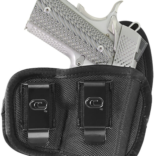 Crossfire Shooting Gear Vigor IWB Holster for Micro Compact 1-1.5" Barrel Right Hand Ballistic Nylon Double Belt Clip