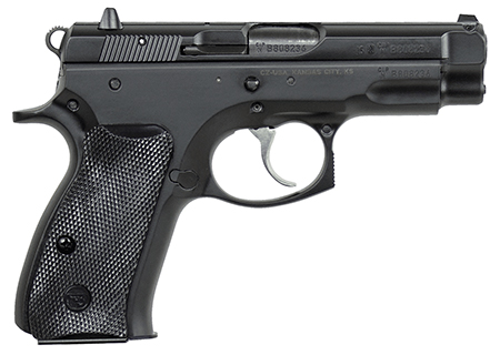 CZ 75 Compact 9mm Semi-Auto Pistol - 3.75" Barrel Steel Construction 14+1 Capacity Beavertail Frame Serrated Slide
