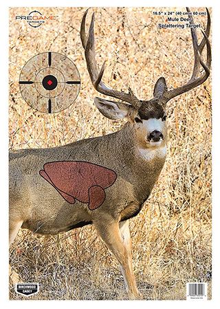 Birchwood Casey Paper Target Mule Deer 16.5x24 inch - 3 Pack
