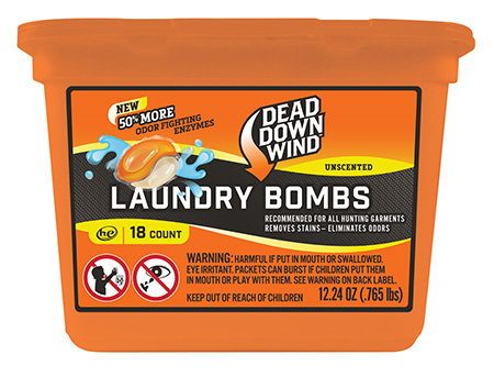 Scent Crusher Laundry Bombs Odor Eliminator Unscented 12.24 oz Tub 18 Count