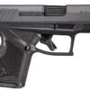 Taurus GX4 Micro-Compact 9mm Pistol 10+1 Rounds 3" Barrel Satin Black DLC Nitride Serrated Slide Stainless Steel Frame Polymer Grip Interchangeable Backstrap 2 137753