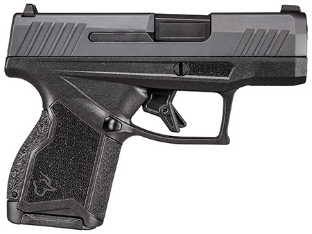 Taurus GX4 Micro-Compact 9mm Pistol 10+1 Rounds 3" Barrel Satin Black DLC Nitride Serrated Slide Stainless Steel Frame Polymer Grip Interchangeable Backstrap
