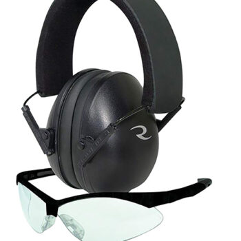 Kids Youth Shooting Safety Glasses Radians G4 Junior Clear Lens Black Frame