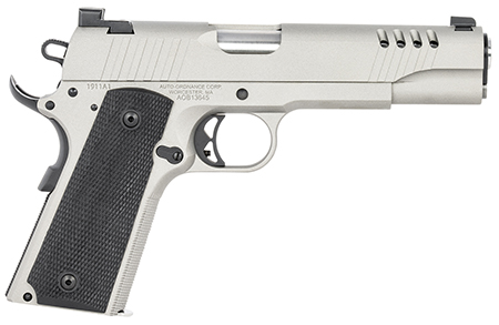 Auto-Ordnance 1911 .45 ACP 5" Savage Silver Cerakote Ported Slide Pistol