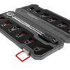 Real Avid AVMF13WS Master -Fit 13 Piece Crowfoot Wrench Set Gray/Red AR-Platform Heavy Duty Torque Wrench Handle 13 Pieces 2 138324