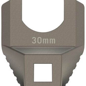 REAL AVID AR-15 Master Fit 30mm Barrel Nut Wrench Tool - Titanium/Stainless Steel Free-Float Handle