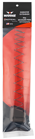 Warne Sig Sauer P320 Magazine Extension 6061-T6 Aluminum Hardcoat Anodized Flat Dark Earth +5 Rounds 9mm