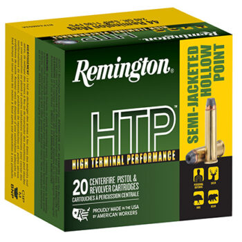 Remington Ammunition 23010 HTP 44RemMag 240gr Semi Jacketed Hollow Point 20 Per Box/25 Case