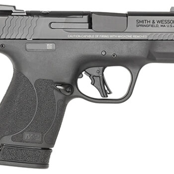 Smith & Wesson M&P Shield Plus Micro-Compact 9mm Luger, 10+1/13+1, 3.10" Black Armornite Steel Barrel & Optic Cut Serrated Stainless Steel Slide, Matte Black Polymer Frame, Thumb Safety