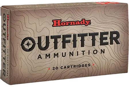 Hornady 6.5 Creedmoor 120gr Copper Alloy eXpanding Outfitter Ammunition 20 Rounds