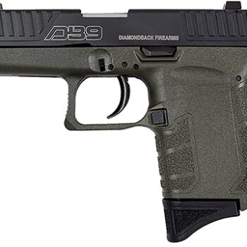 Diamondback DB9 Gen4 9mm Micro-Compact Pistol 3.1" Barrel 6+1 Capacity Serrated Slide OD Green Frame