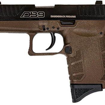 Diamondback DB9 Gen4 Micro-Compact 9mm Luger Pistol - 6+1 Rounds, 3.10" Stainless Steel Barrel, Black Nitride Serrated Stainless Steel Slide, Midnight Bronze Polymer Frame and Grip