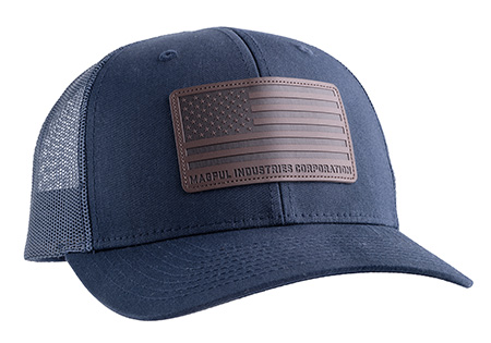 Magpul Standard Trucker Hat Navy Adjustable Snapback One Size Fits All Structured Leather Patch 2 Magpul Standard Trucker Hat Navy Adjustable Snapback One Size Fits All Structured Leather Patch