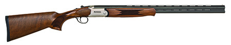 Mossberg Silver Reserve 28 Gauge Shotgun 26" Barrel 2.75" Chamber 2-Round Satin Silver Engraved Receiver Walnut Stock