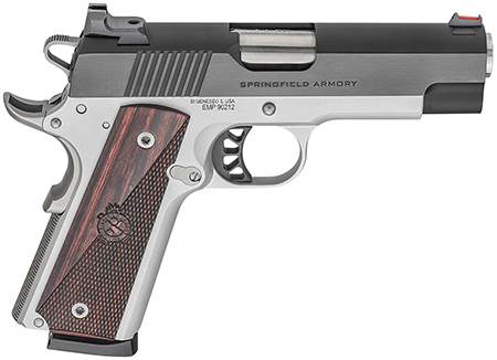 Springfield Armory 1911 Ronin EMP 9mm Luger with 4" Stainless Match Grade Barrel and 10+1 Capacity