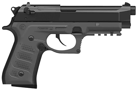 Beretta 92/M9 Polymer Grip & Rail System Picatinny Gray