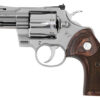 Colt Python Revolver .38 Special/.357 Mag 6-Shot 3" Stainless Steel Vented Rib Walnut Grips 1 142275